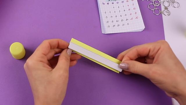 Мини НАСТОЛЬНЫЙ КАЛЕНДАРЬ своими руками ПРОСТО ИЗ БУМАГИ смотреть онлайн