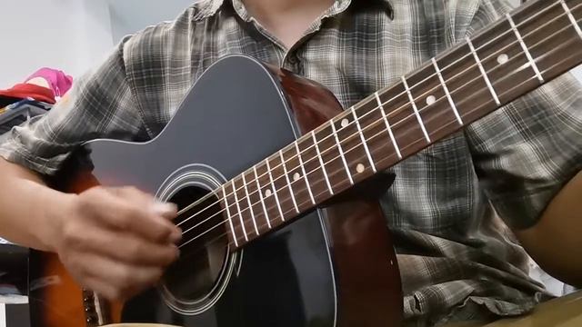 Aria DreadNought AF-25BS Review Test Sound смотреть онлайн