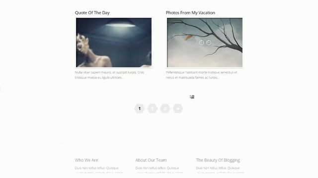 Responsive Wordpress Theme смотреть онлайн