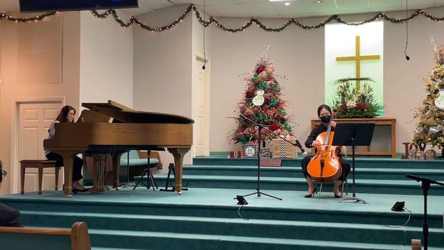 Christmas Performance - Cello & Piano Duet смотреть онлайн