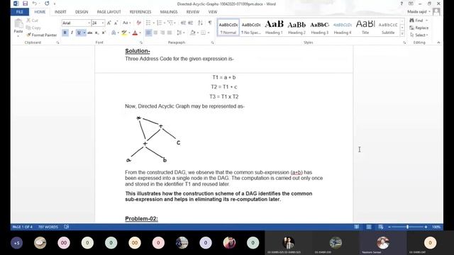 Lecture 14 | Directed Acyclic Graph | Complier Construction | #DAG смотреть онлайн