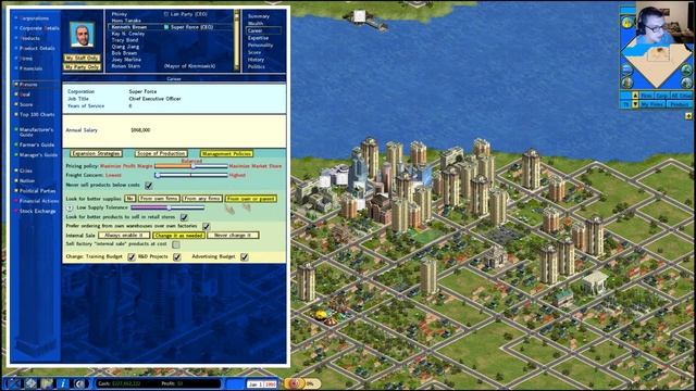 Capitalism Lab City Economic Simulation Beta смотреть онлайн