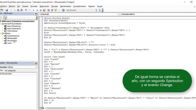 Calendario con Macros en Excel смотреть онлайн