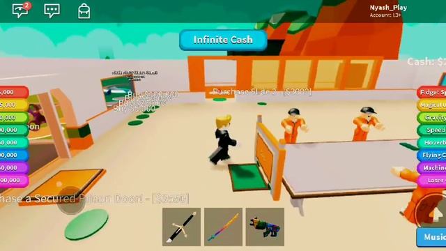 Играем ROBLOX Prison Tycoon смотреть онлайн