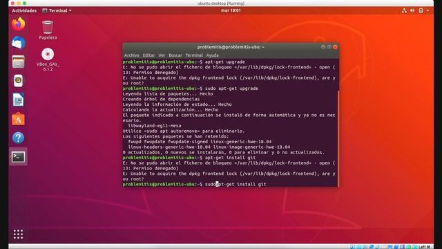 Git Instalar en Ubuntu - Tutorial смотреть онлайн