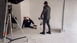 Съёмка мужского портрета