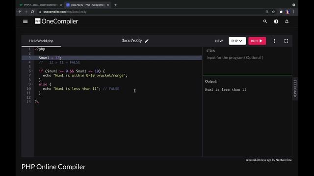 Video Lecture on PHP Conditional Statements смотреть онлайн