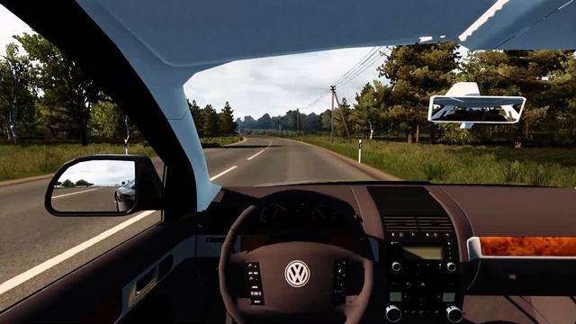 Обзор мода: Volkswagen Touareg версия 2.7 для Euro Truck Simulator 2 и American Truck (v1.49.x) смотреть онлайн