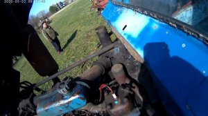 МТЗ-80. Завожу с пускача! Своя система запуска)))