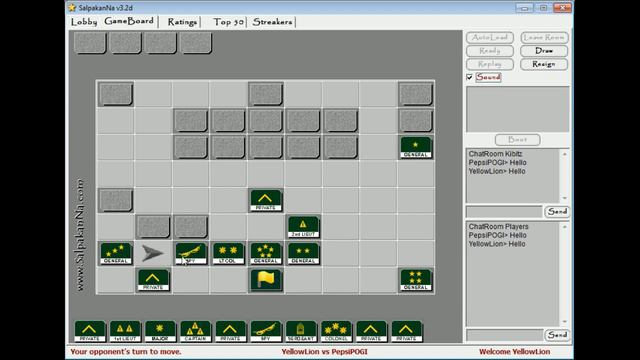 SalpakanNa v3.2d - Game of the Generals online (PepsiPOGI vs. YellowLion) смотреть онлайн