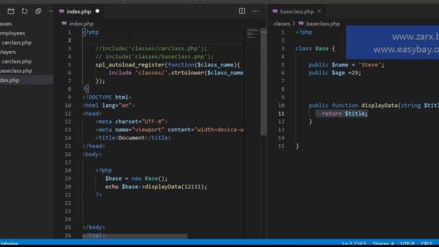#9 Type Declarations In OOP PHP | Object Oriented PHP Tutorial | PHP Tutorial смотреть онлайн