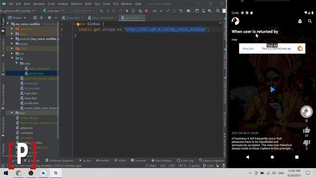 13- استدعاء بيانات الاصوات api من صفحة voices.php الى تطبيق صوتي مسموع المبرمج باستخدام dartوflutte смотреть онлайн