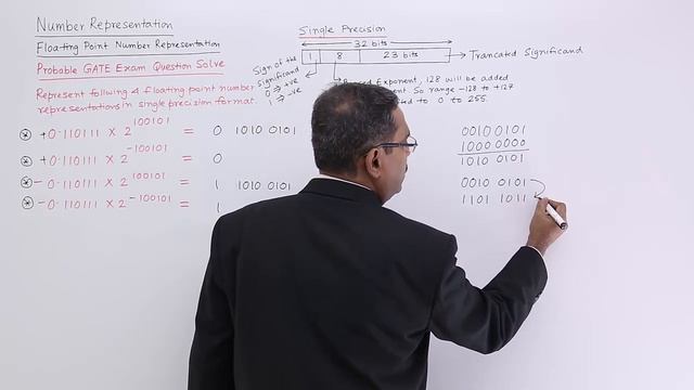Floating Point Number Representation GATE Exercise смотреть онлайн