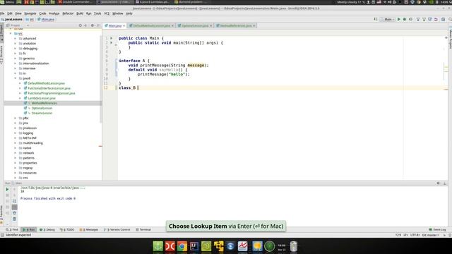 Урок 329: Java 8 p5: default и static методы смотреть онлайн