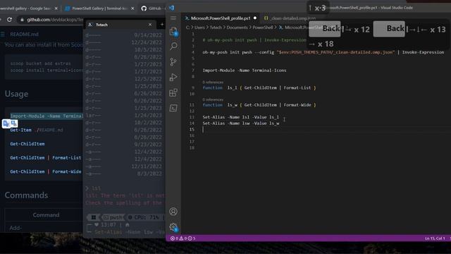 Windows Terminal - Terminal Icons смотреть онлайн