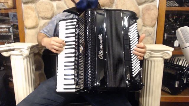 OTTAELCONBK - Black Ottavianelli Elite Concert Piano Accordion LMMMH 41 120 $7999 смотреть онлайн