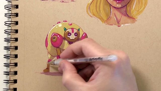How To Add Highlights To A Drawing смотреть онлайн