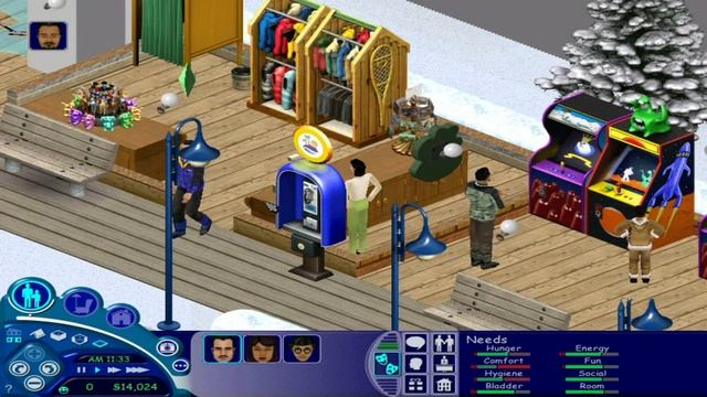 The Sims 1: Going on Vacation (Mountains) смотреть онлайн