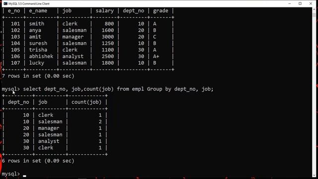 Class 12, Informatics Practices, ch-6(More on Sql) part-4 смотреть онлайн