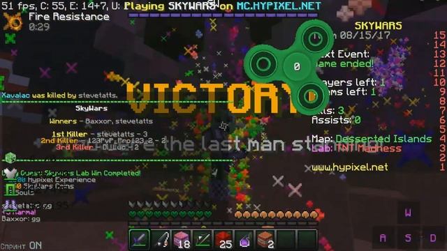 НОЧЬ НА ХАЙПИКСЕЛЕ? ЧТОО СЛУЧИЛОСЬ????? МОЯ PvP СБОРКА 1.8.9 l SkyWars Hypixel Minecraft l смотреть онлайн