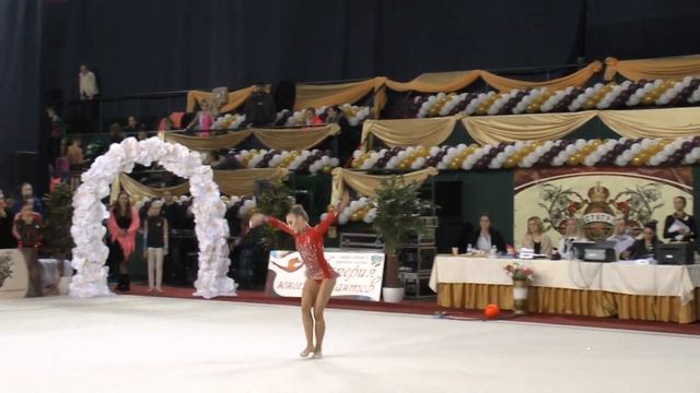 Палийчук Алина (булавы) 2003-Кат.С 07.03.15 "Империя юных талантов" Художественная гимнастика смотреть онлайн