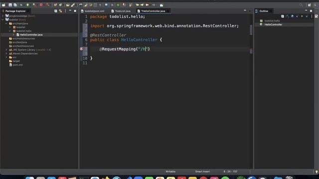Spring Boot Tutorial for Beginners 2 - Spring Boot @RestController Tutorial | Building RESTful API смотреть онлайн