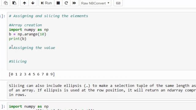 Machine Learning Tutorial Python NumPy : 9. Array Indexing and Basic Slicing смотреть онлайн