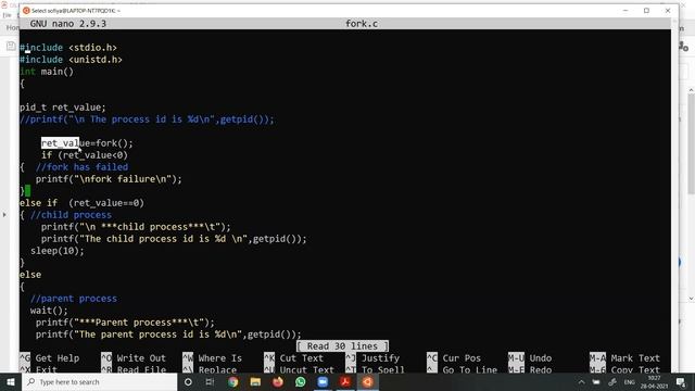 getpid()fork()wait()sleep()#system_call_Execution_in#operating_system смотреть онлайн