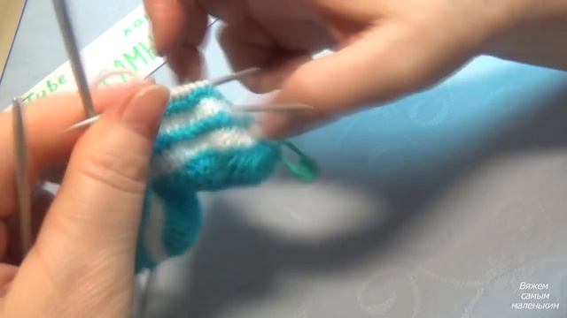 Вязание спицами пинетки# 121 смотреть онлайн