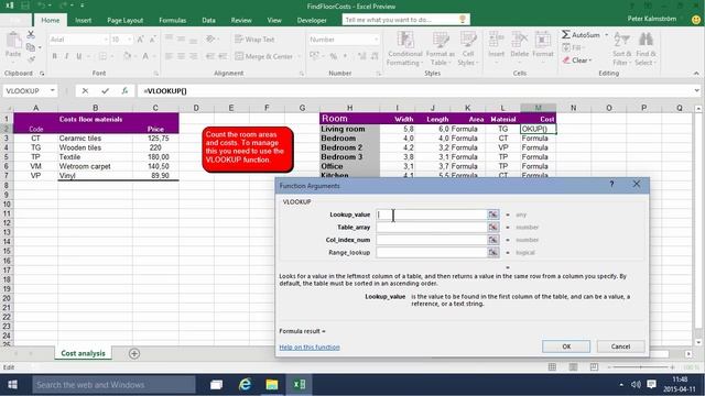 Excel 2016 from Scratch - Vertical Lookup in Function Guide смотреть онлайн