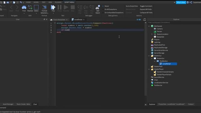 ROBLOX Studio Tutorials #6 - Random Number Generator смотреть онлайн