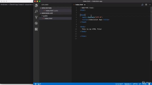 3. Hello React: Setting up a Web Server (2/16) смотреть онлайн
