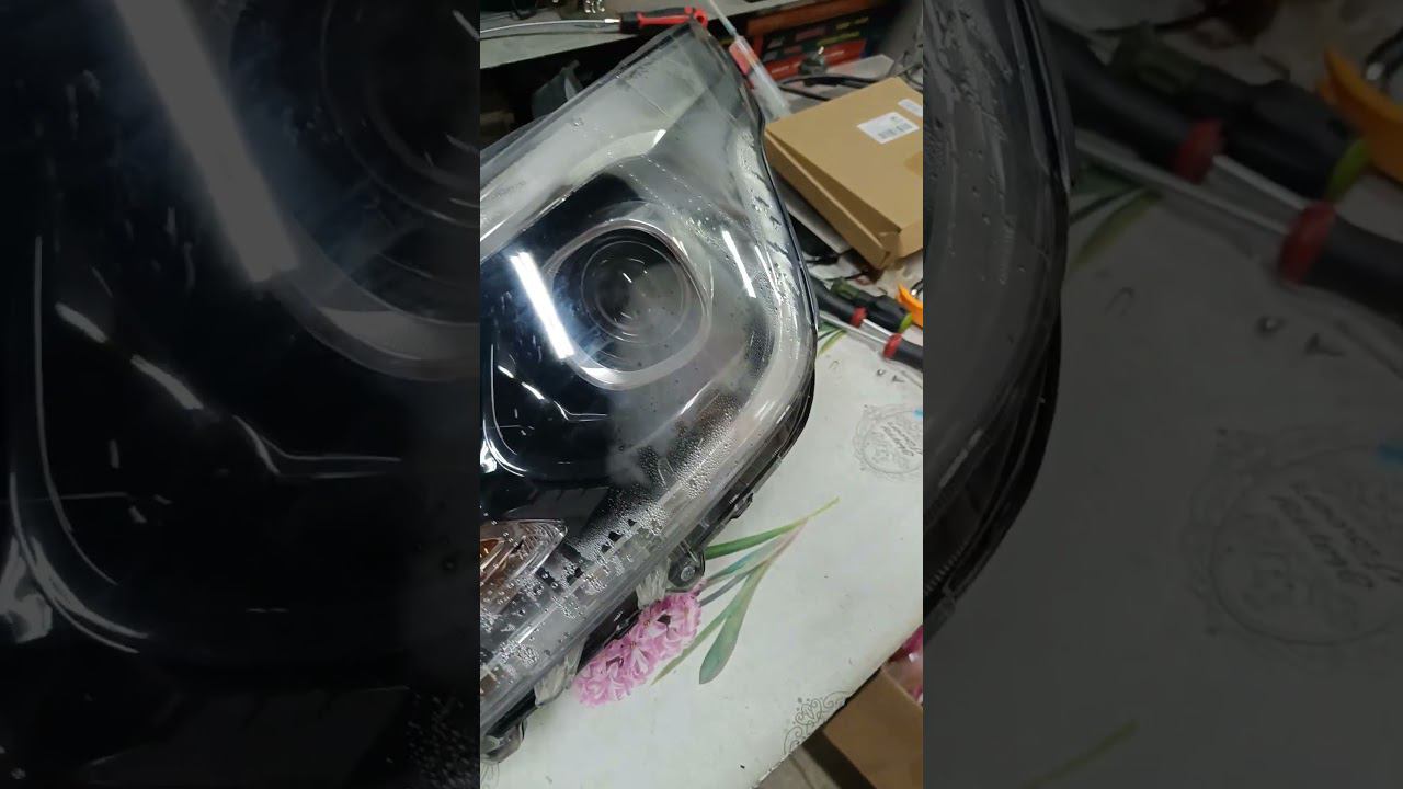 Потеет фара Hyundai Starex. Снимаем, разбираем , переклеиваем. Столько стоит такая работа? смотреть онлайн
