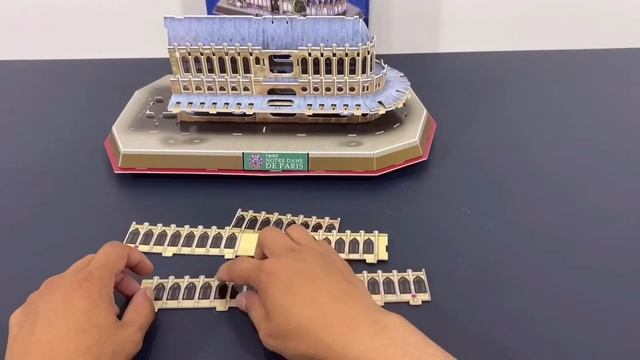Notre Dame De Paris (3D Puzzle - CubicFun)