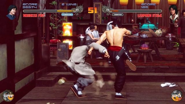 Shaolin Vs Wutang 2 Walkthrough (PC) - Drunken Fist