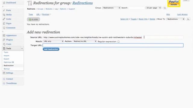 Wordpress Tutorials: Create 301 Redirects смотреть онлайн