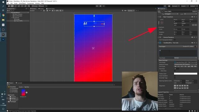 Unity Создание кликера ч.1 - Создаем главное меню смотреть онлайн