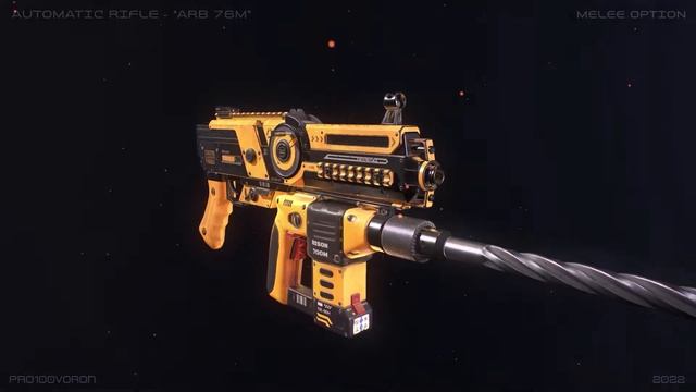 Automatic rifle "ARB-76M" - Melee option смотреть онлайн