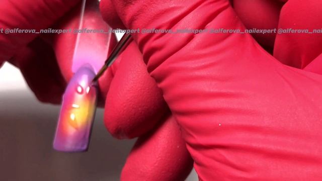 Дизайн ногтей АЭРОГРАФИЯ без трафаретов | Аэрография на ногтях | Airbrush on nail | Nailart смотреть онлайн