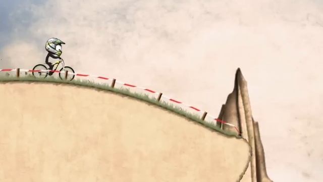 [Stickman Downhill] 720 front flip made it must see!!!??? смотреть онлайн