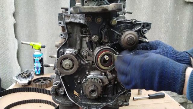 ✅Замена ремня ГРМ на Хонде Аккорде 5.  Метки. F20Z1