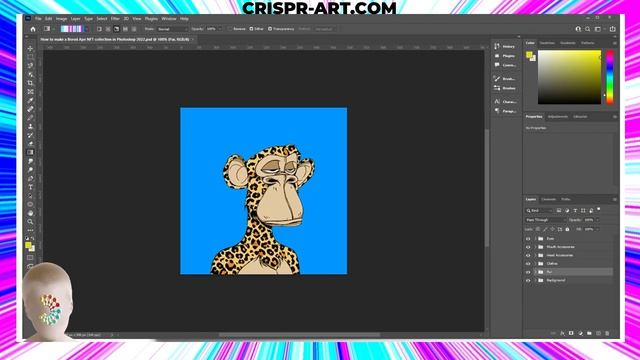 ? How to make a Bored Ape NFT Collection pt 1 - PHOTOSHOP NFT GENERATOR - FREE PSD File Included смотреть онлайн