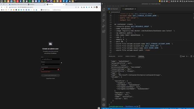 Run Budibase on Azure Container Instances with Persistent Storage смотреть онлайн