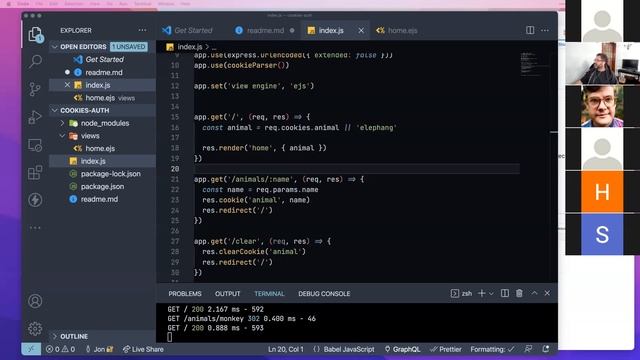 HTTP Cookies and Authentication смотреть онлайн