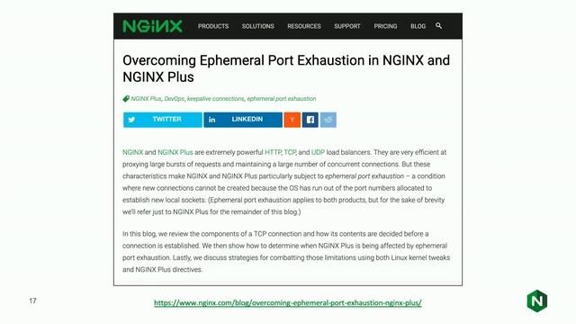 Advanced NGINX Config, Performance Improvements, Caching, Clustering