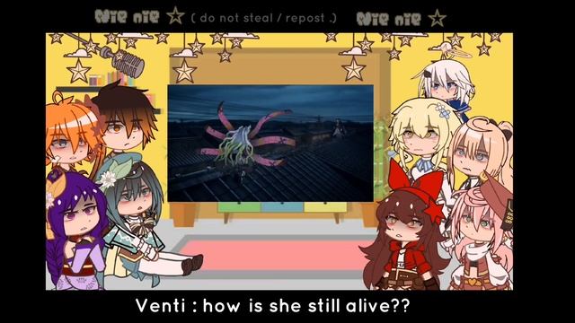 Genshin impact reacts to Demon Slayer ☆ | 2/? | Nezuko | Nie nie ☆ смотреть онлайн