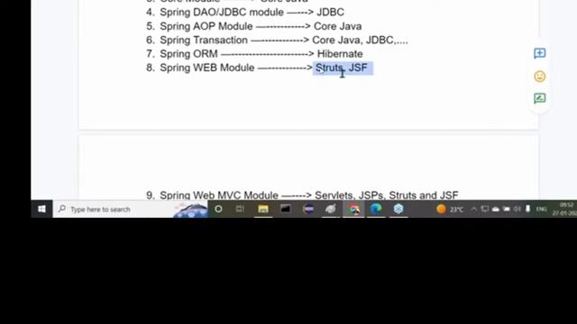 Java Frameworks Package tutorials by Mr. Nagoor Babu Sir смотреть онлайн