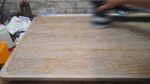 Танин - друг или враг_ Реставрация стола и морение дуба.