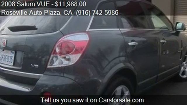 2008 Saturn VUE FWD V6 Red Line for sale in Roseville, CA 95 смотреть онлайн