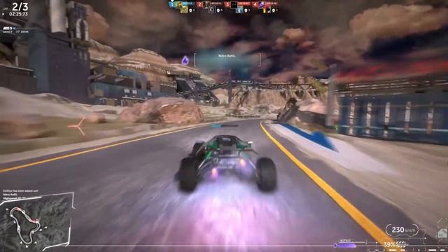 Calibre 10 Racing Alpha #2 Gameplay - Flaming Mountains with XTT C1 смотреть онлайн